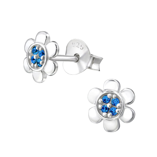 flower stud earrings for girls